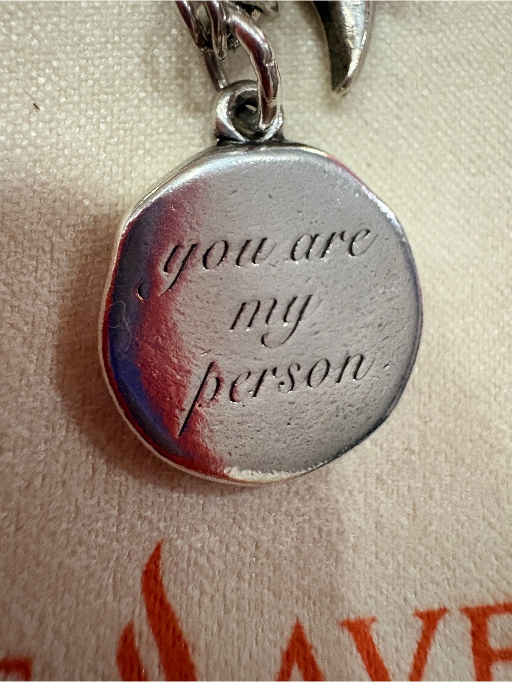 James Avery RARE/RETIRED 'You Are My Person' Round Disk Charm
